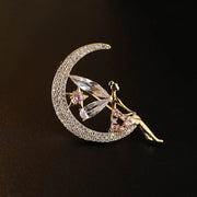 Angel Elf Zircon Brooch