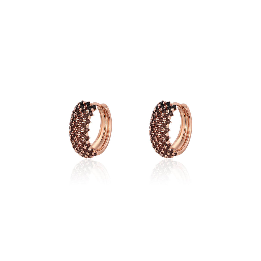 Time retrospective Rose Gold Earrings