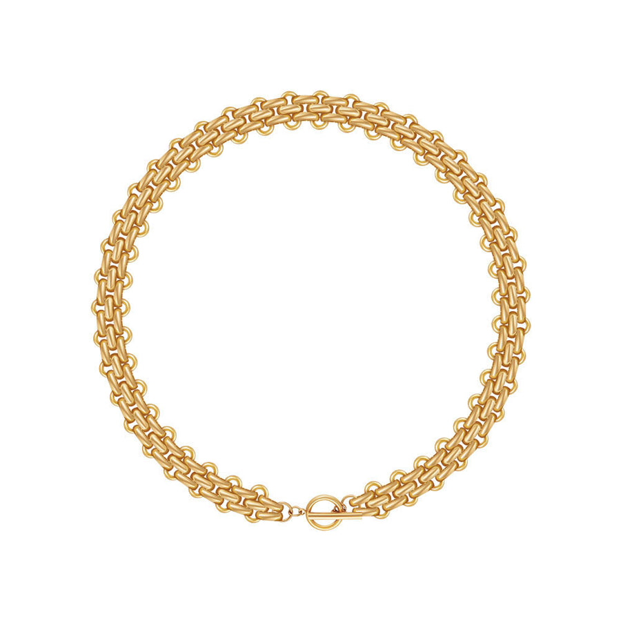 Gold Plated Chain Necklace