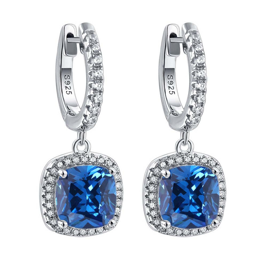 Colorful Zircon Earrings