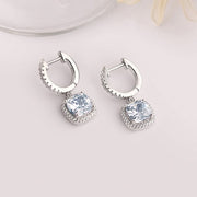 Colorful Zircon Earrings