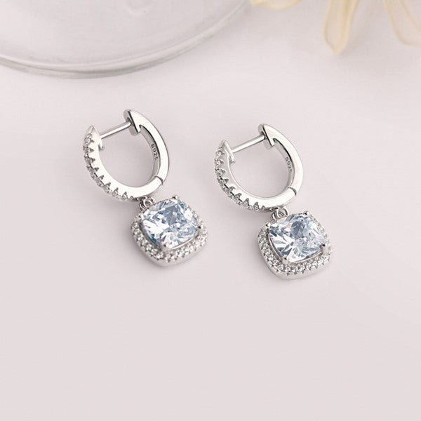 Colorful Zircon Earrings