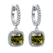 Colorful Zircon Earrings