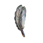 Shell Feather Brooch